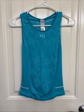 NWT Kari Traa Women's Teal Performance Tank Top